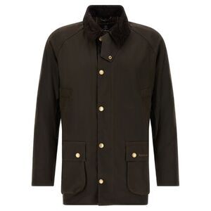 Barbour Brown Cotton Men's Jacket